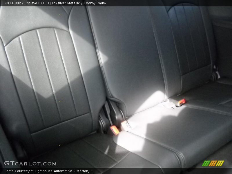 Quicksilver Metallic / Ebony/Ebony 2011 Buick Enclave CXL