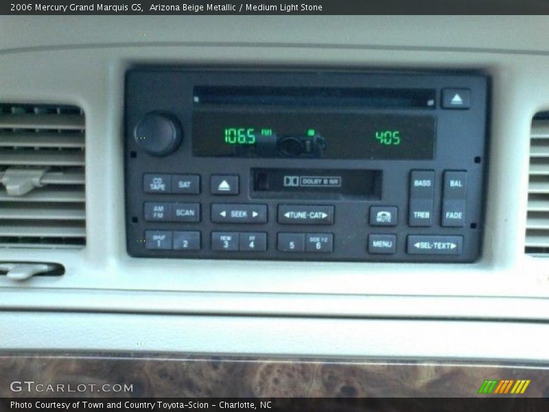 Arizona Beige Metallic / Medium Light Stone 2006 Mercury Grand Marquis GS