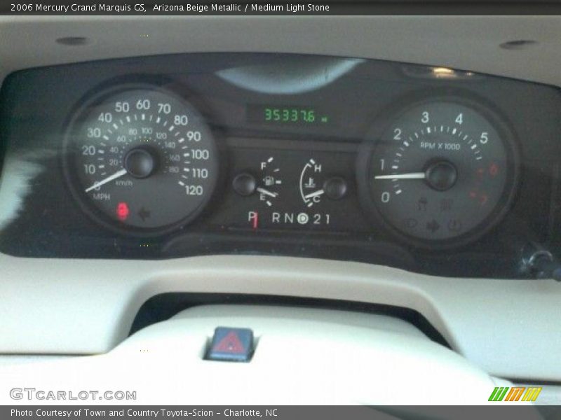 Arizona Beige Metallic / Medium Light Stone 2006 Mercury Grand Marquis GS