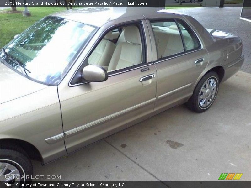 Arizona Beige Metallic / Medium Light Stone 2006 Mercury Grand Marquis GS