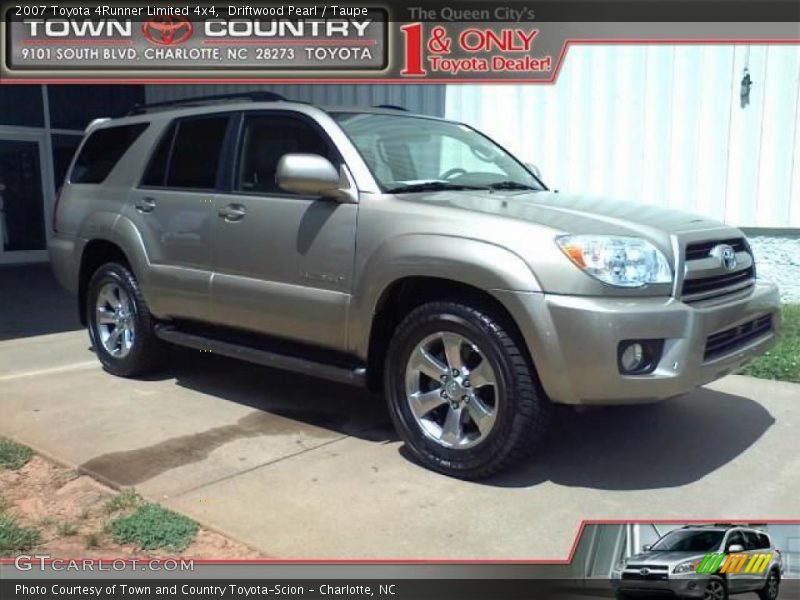 Driftwood Pearl / Taupe 2007 Toyota 4Runner Limited 4x4