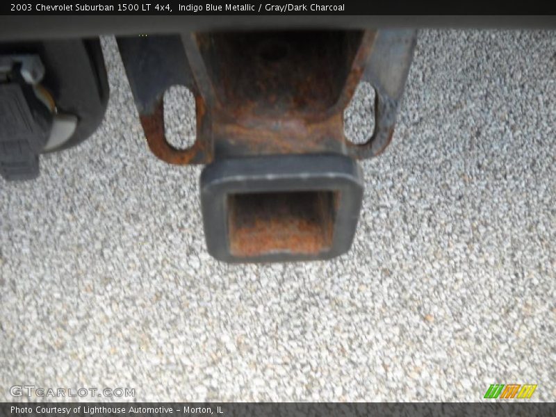Indigo Blue Metallic / Gray/Dark Charcoal 2003 Chevrolet Suburban 1500 LT 4x4