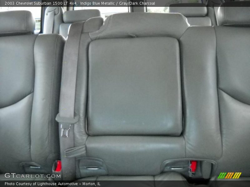 Indigo Blue Metallic / Gray/Dark Charcoal 2003 Chevrolet Suburban 1500 LT 4x4