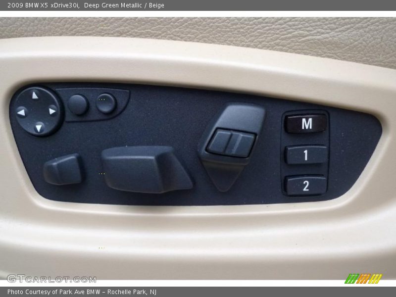 Deep Green Metallic / Beige 2009 BMW X5 xDrive30i