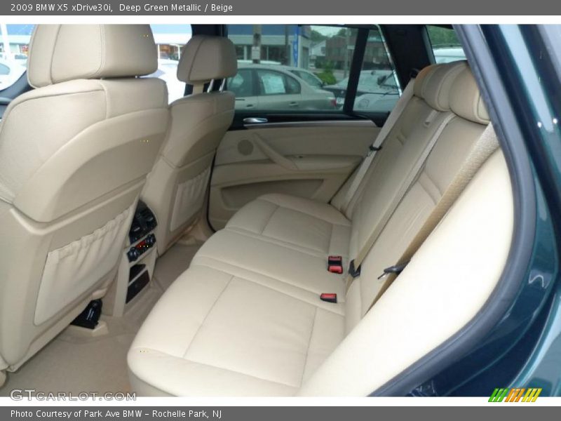 Deep Green Metallic / Beige 2009 BMW X5 xDrive30i