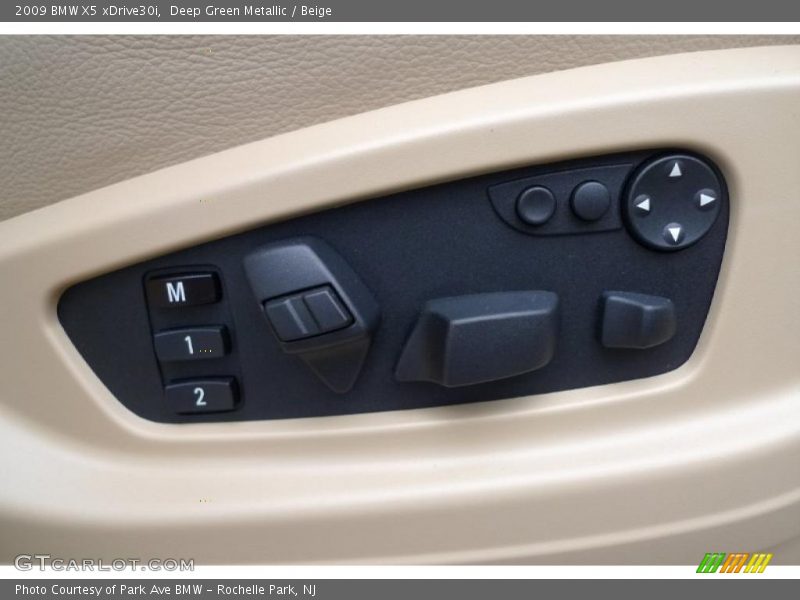 Deep Green Metallic / Beige 2009 BMW X5 xDrive30i