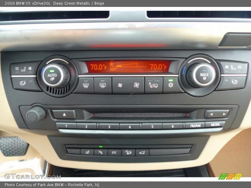 Deep Green Metallic / Beige 2009 BMW X5 xDrive30i