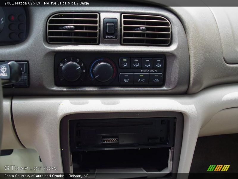 Mojave Beige Mica / Beige 2001 Mazda 626 LX