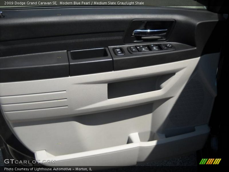 Modern Blue Pearl / Medium Slate Gray/Light Shale 2009 Dodge Grand Caravan SE