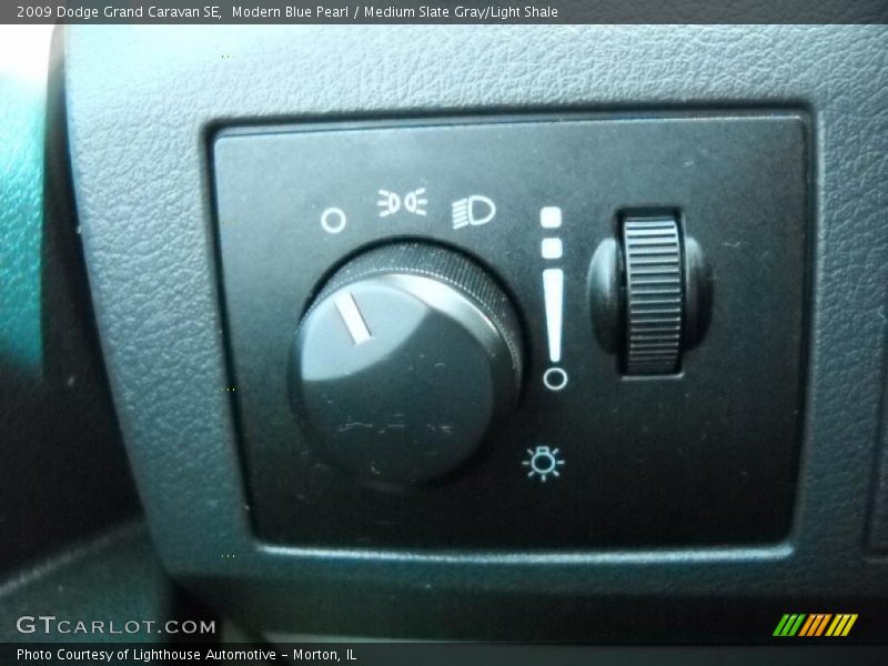 Modern Blue Pearl / Medium Slate Gray/Light Shale 2009 Dodge Grand Caravan SE
