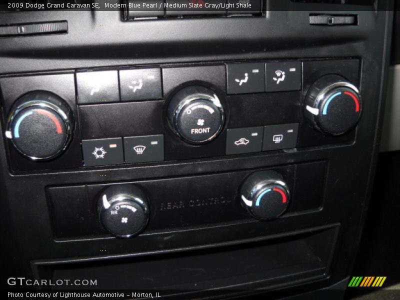 Modern Blue Pearl / Medium Slate Gray/Light Shale 2009 Dodge Grand Caravan SE