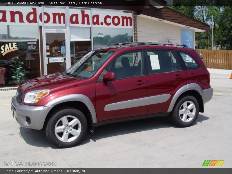 Salsa Red Pearl / Dark Charcoal 2004 Toyota RAV4 4WD