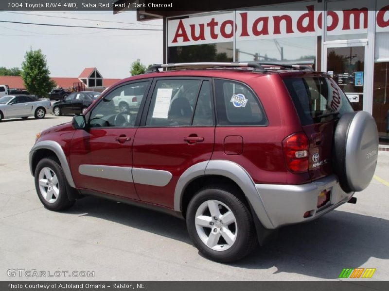 Salsa Red Pearl / Dark Charcoal 2004 Toyota RAV4 4WD
