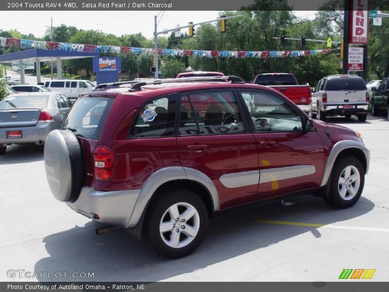 Salsa Red Pearl / Dark Charcoal 2004 Toyota RAV4 4WD