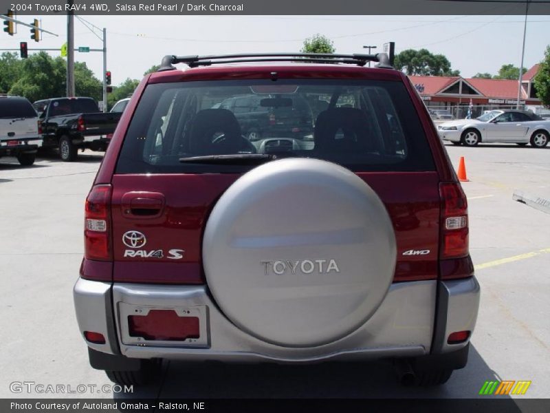 Salsa Red Pearl / Dark Charcoal 2004 Toyota RAV4 4WD