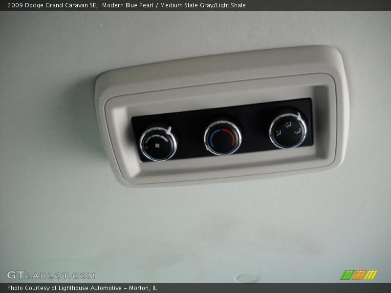 Modern Blue Pearl / Medium Slate Gray/Light Shale 2009 Dodge Grand Caravan SE