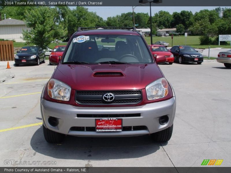 Salsa Red Pearl / Dark Charcoal 2004 Toyota RAV4 4WD