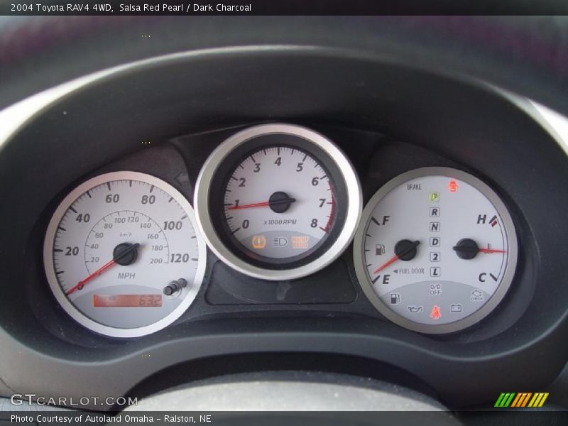 Salsa Red Pearl / Dark Charcoal 2004 Toyota RAV4 4WD