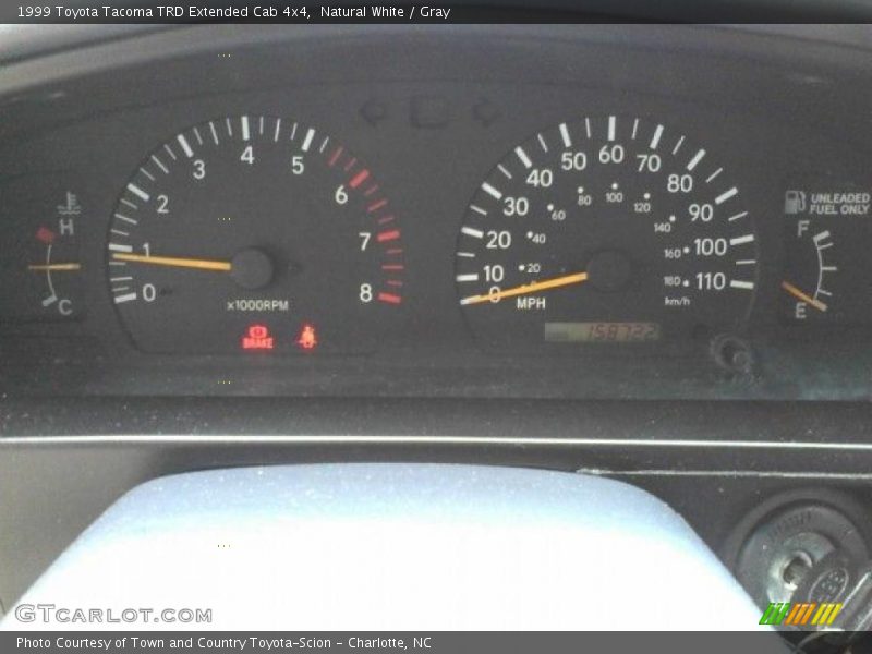 Natural White / Gray 1999 Toyota Tacoma TRD Extended Cab 4x4