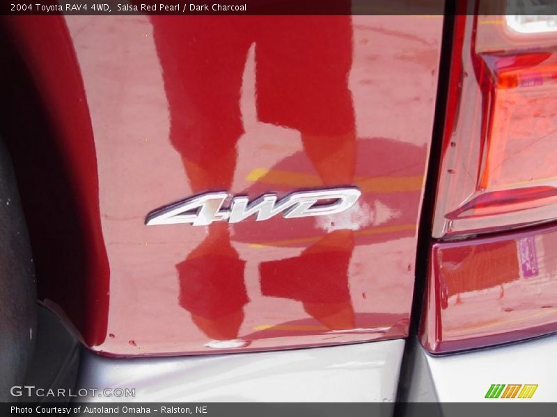 Salsa Red Pearl / Dark Charcoal 2004 Toyota RAV4 4WD