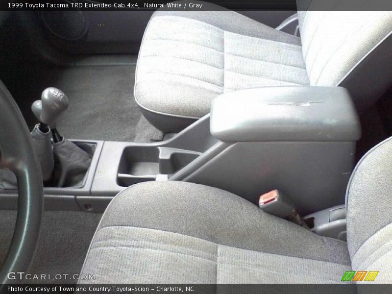 Natural White / Gray 1999 Toyota Tacoma TRD Extended Cab 4x4