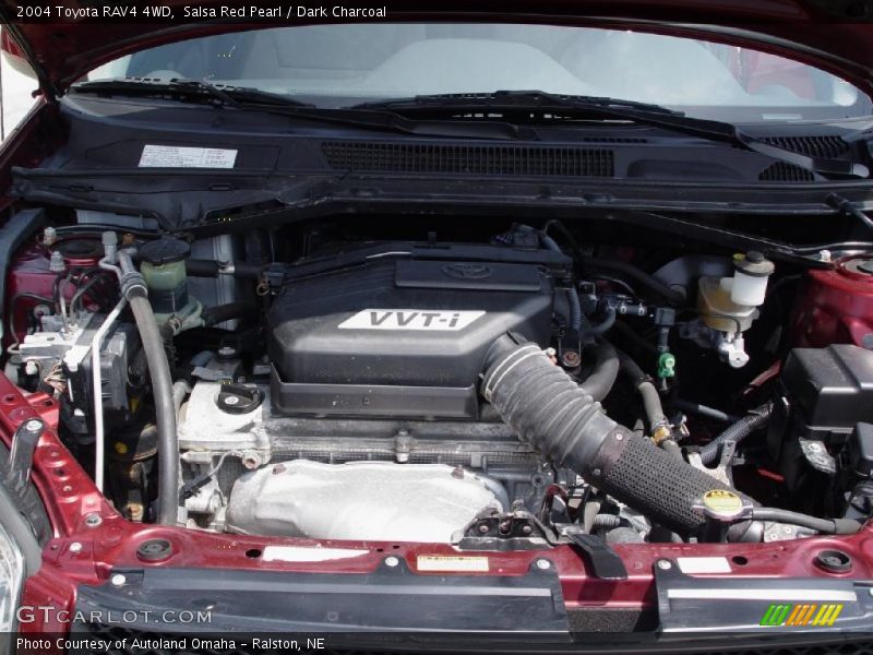 Salsa Red Pearl / Dark Charcoal 2004 Toyota RAV4 4WD