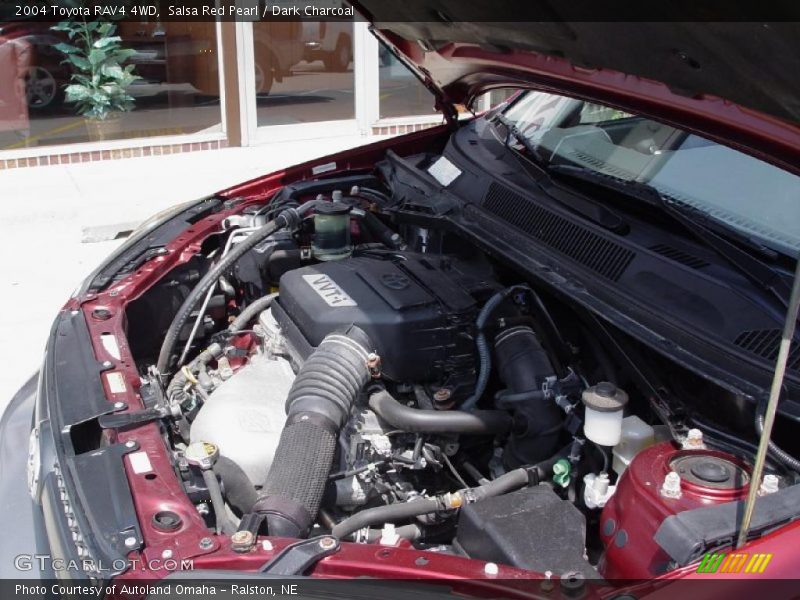 Salsa Red Pearl / Dark Charcoal 2004 Toyota RAV4 4WD