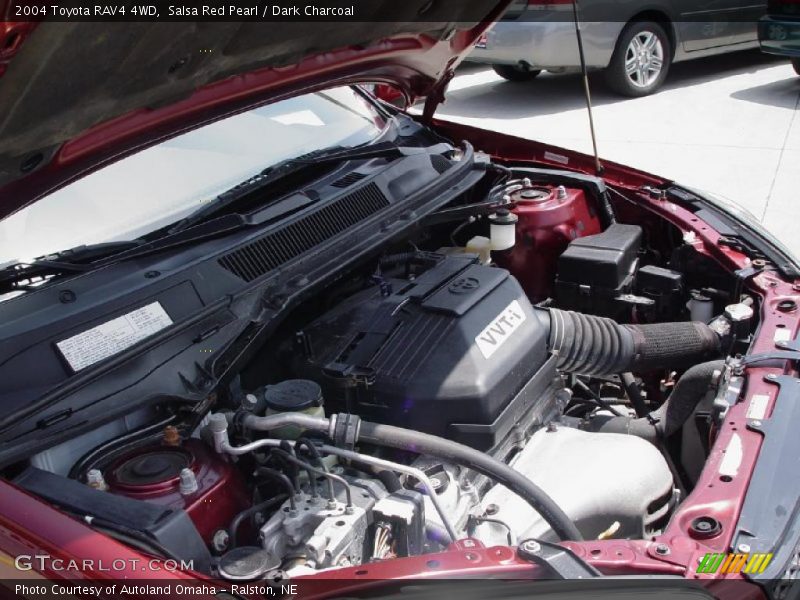 Salsa Red Pearl / Dark Charcoal 2004 Toyota RAV4 4WD