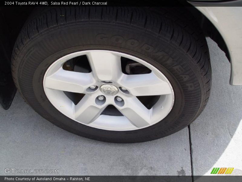 Salsa Red Pearl / Dark Charcoal 2004 Toyota RAV4 4WD