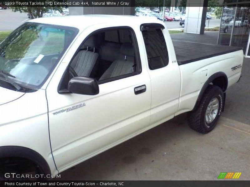 Natural White / Gray 1999 Toyota Tacoma TRD Extended Cab 4x4