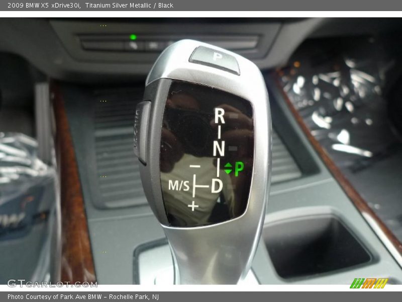 Titanium Silver Metallic / Black 2009 BMW X5 xDrive30i