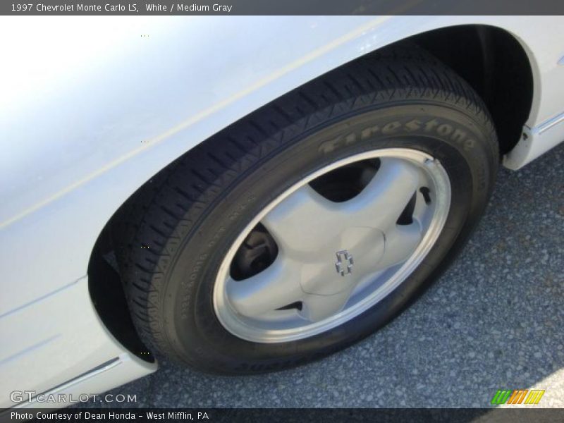 White / Medium Gray 1997 Chevrolet Monte Carlo LS
