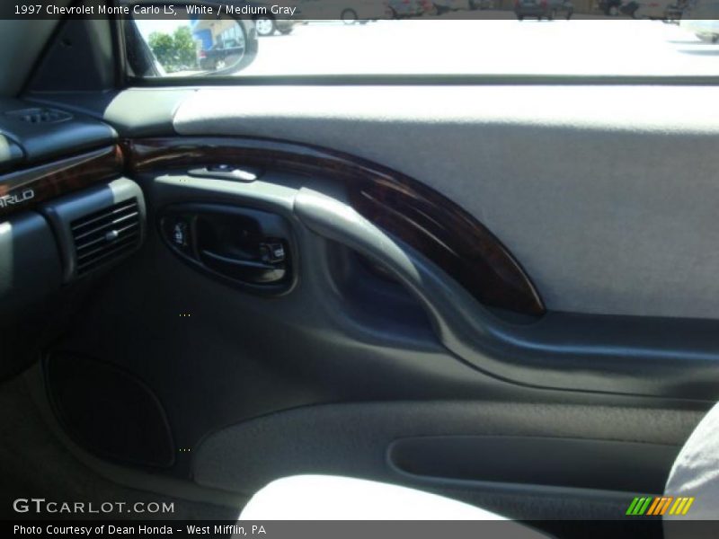 White / Medium Gray 1997 Chevrolet Monte Carlo LS