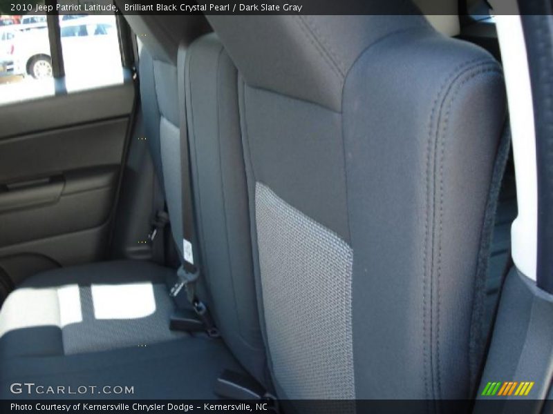 Brilliant Black Crystal Pearl / Dark Slate Gray 2010 Jeep Patriot Latitude