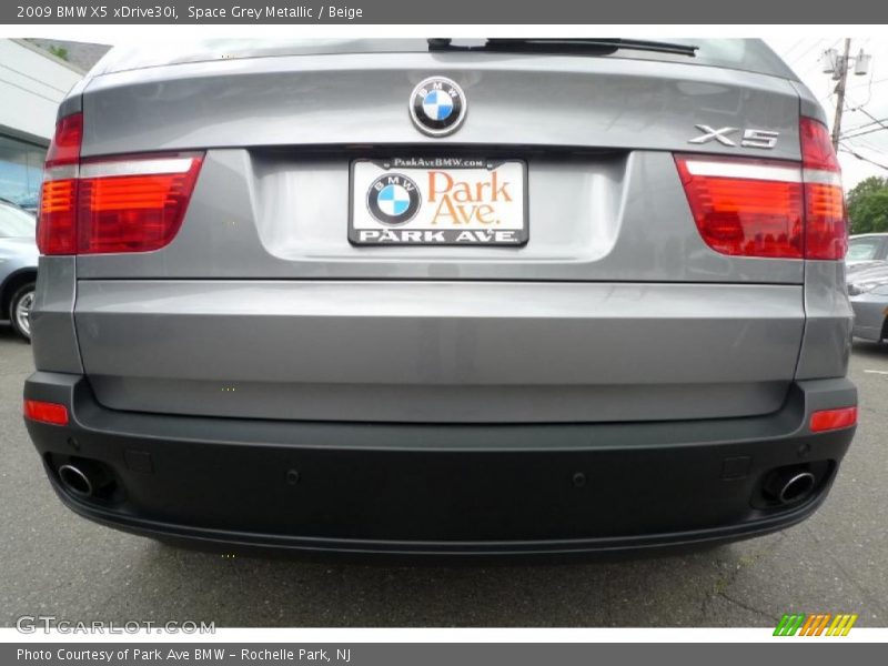 Space Grey Metallic / Beige 2009 BMW X5 xDrive30i