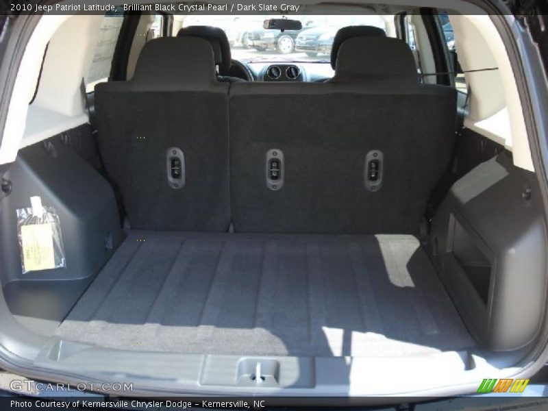 Brilliant Black Crystal Pearl / Dark Slate Gray 2010 Jeep Patriot Latitude