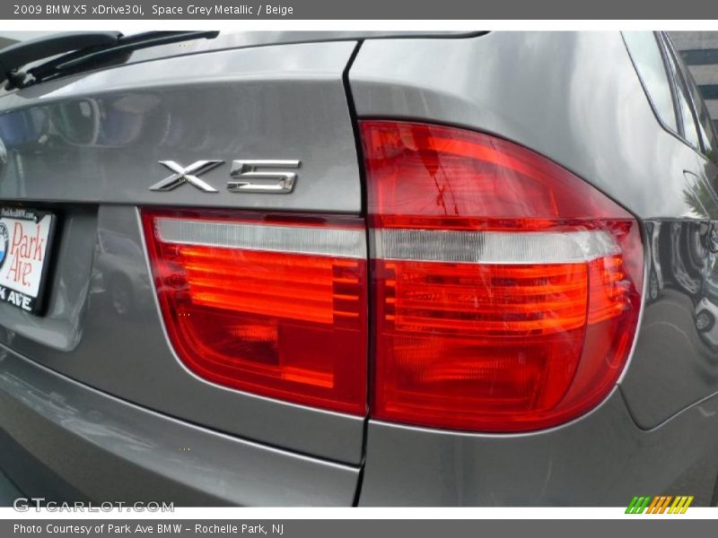 Space Grey Metallic / Beige 2009 BMW X5 xDrive30i