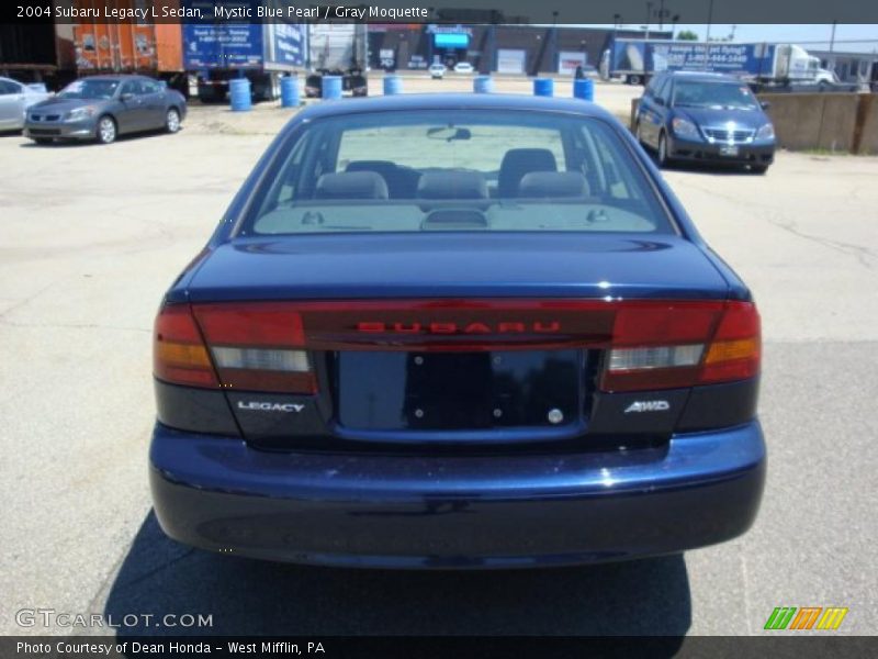 Mystic Blue Pearl / Gray Moquette 2004 Subaru Legacy L Sedan