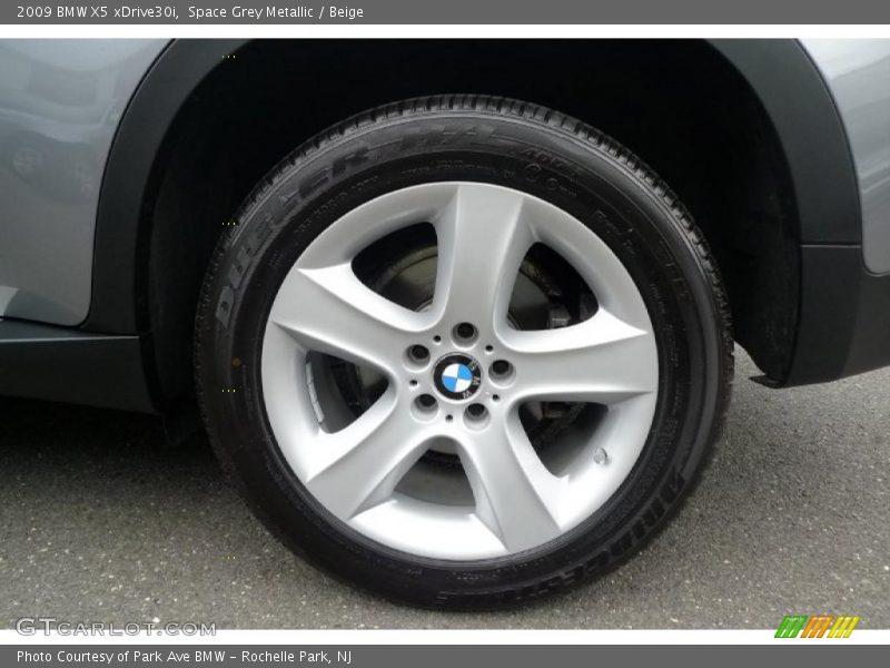 Space Grey Metallic / Beige 2009 BMW X5 xDrive30i