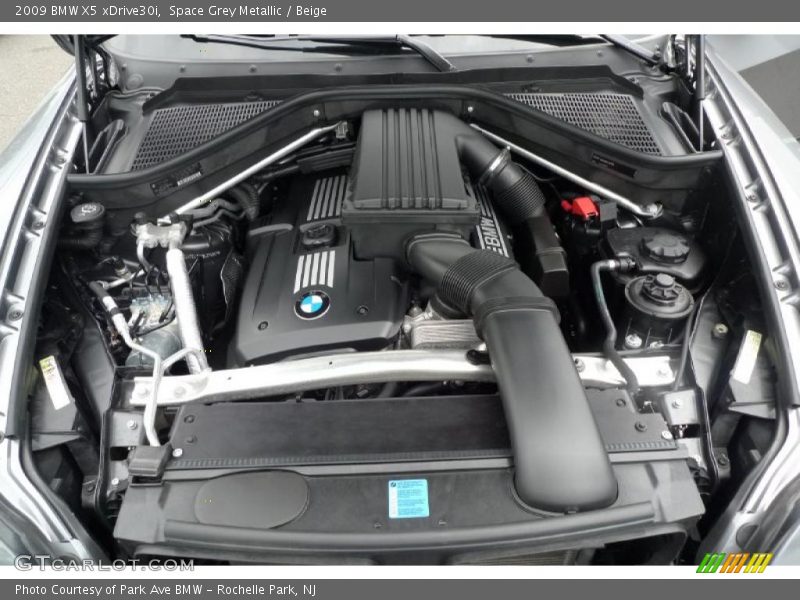 Space Grey Metallic / Beige 2009 BMW X5 xDrive30i