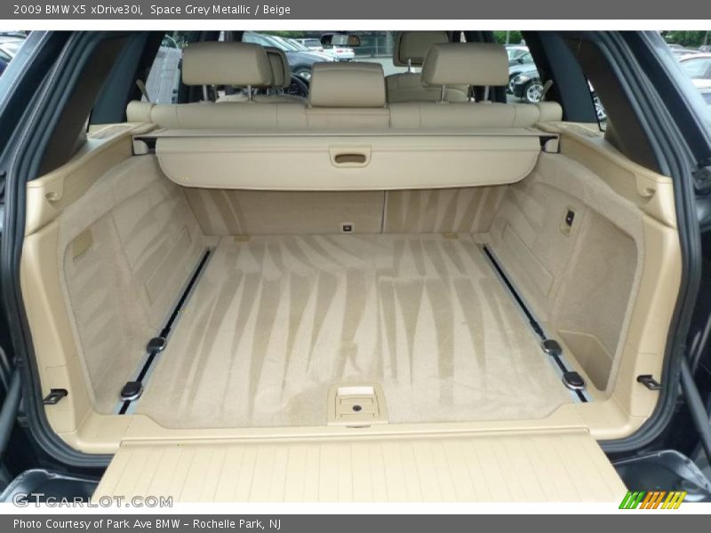 Space Grey Metallic / Beige 2009 BMW X5 xDrive30i