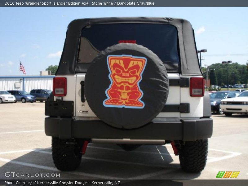Stone White / Dark Slate Gray/Blue 2010 Jeep Wrangler Sport Islander Edition 4x4