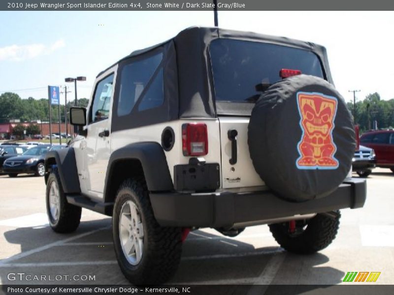 Stone White / Dark Slate Gray/Blue 2010 Jeep Wrangler Sport Islander Edition 4x4