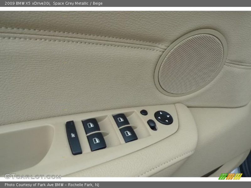 Space Grey Metallic / Beige 2009 BMW X5 xDrive30i