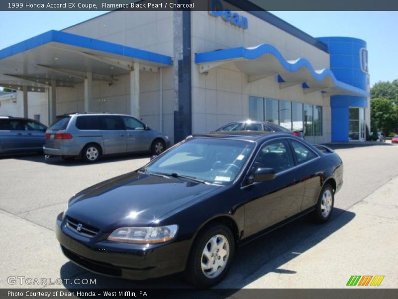 Flamenco Black Pearl / Charcoal 1999 Honda Accord EX Coupe