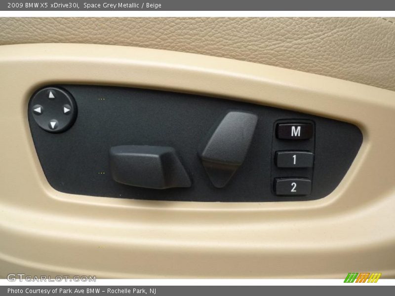 Space Grey Metallic / Beige 2009 BMW X5 xDrive30i