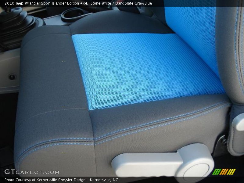 Stone White / Dark Slate Gray/Blue 2010 Jeep Wrangler Sport Islander Edition 4x4