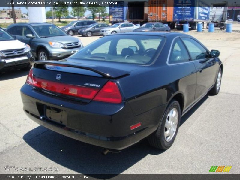 Flamenco Black Pearl / Charcoal 1999 Honda Accord EX Coupe