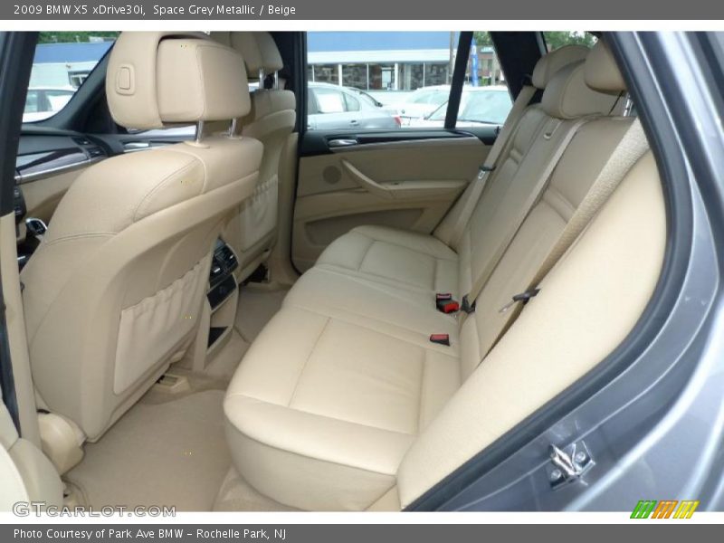 Space Grey Metallic / Beige 2009 BMW X5 xDrive30i