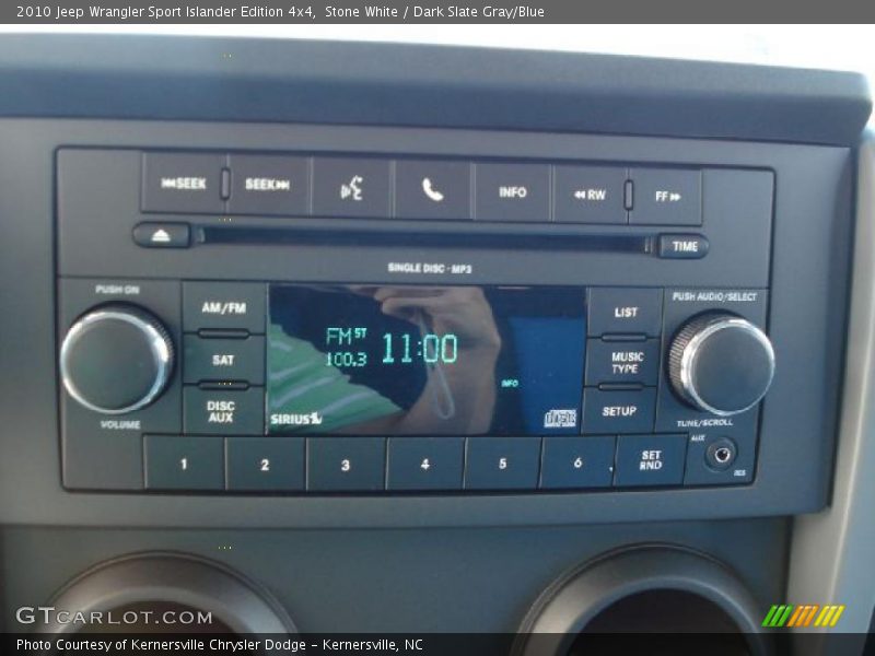 Stone White / Dark Slate Gray/Blue 2010 Jeep Wrangler Sport Islander Edition 4x4